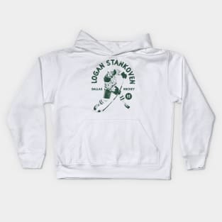 Logan Stankoven Dallas Stamp Kids Hoodie